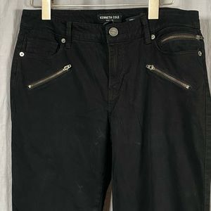 Kenneth Cole New York Jess Skinny Women's Size 6 Pants Zipper Accent Pockets